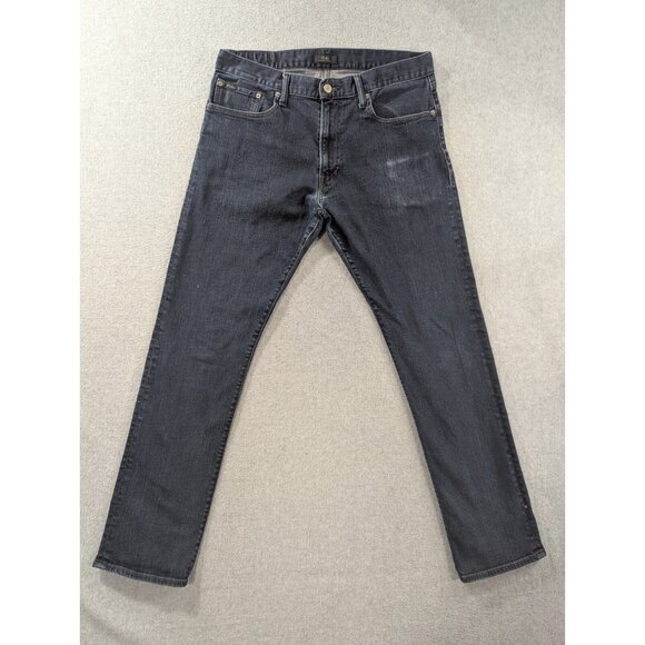 Polo Ralph Lauren Jeans Mens Size 34x32 Blue Stretch Slim Fit Straight Leg - Picture 1 of 14